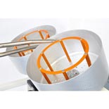 Ergonomical arrangedcoiling pans